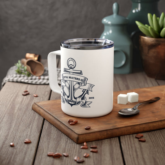 Nautical custom Insulated Coffee Mug, 10oz - Guided Hands Creations